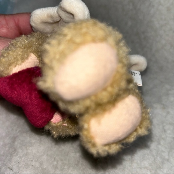 Boyd's Bear bearwear ornament plush 5" holding out red heart 90's vintage - Picture 8 of 9